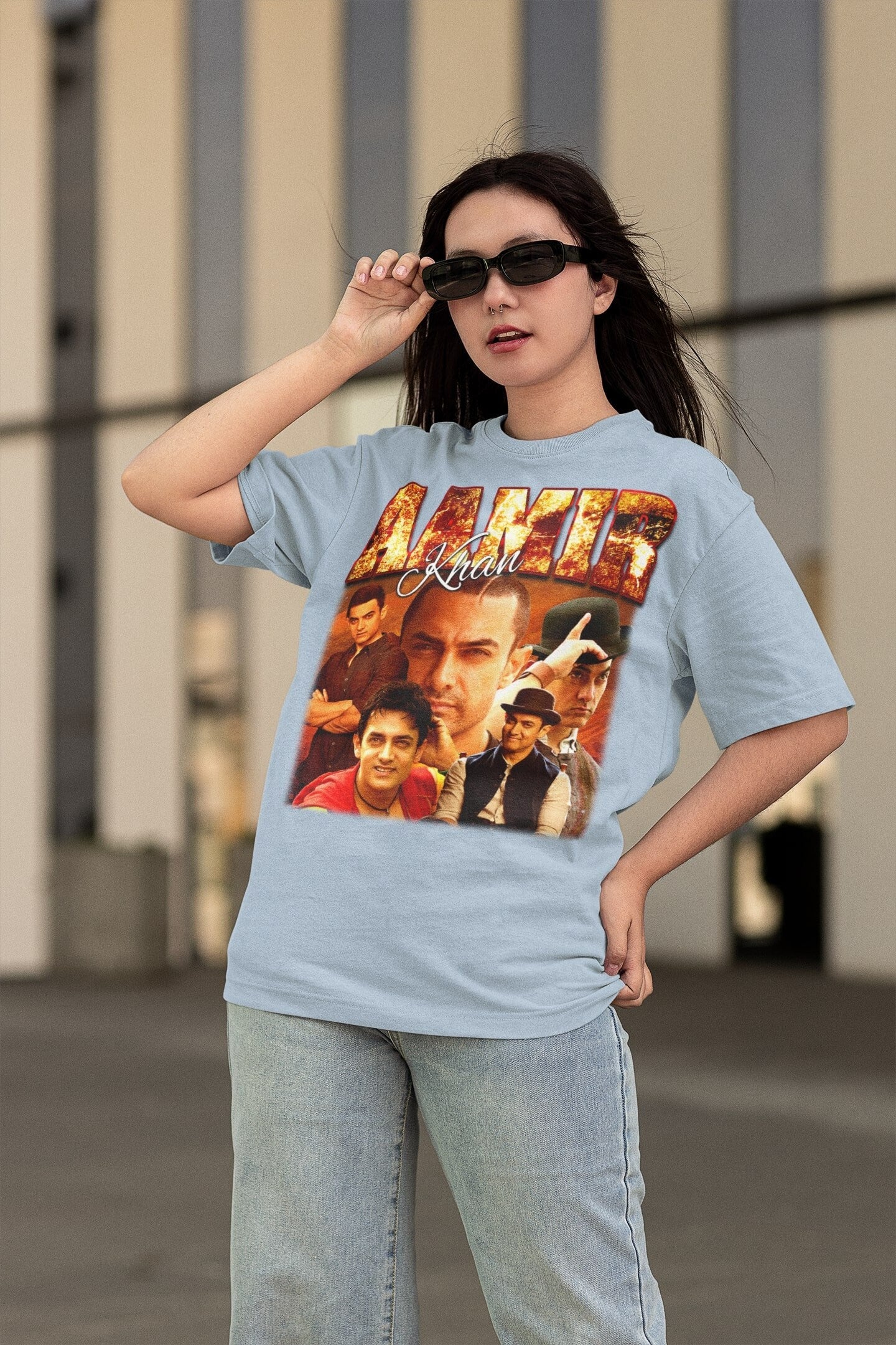 Aamir Khan Homage Unisex Tshirt Gift