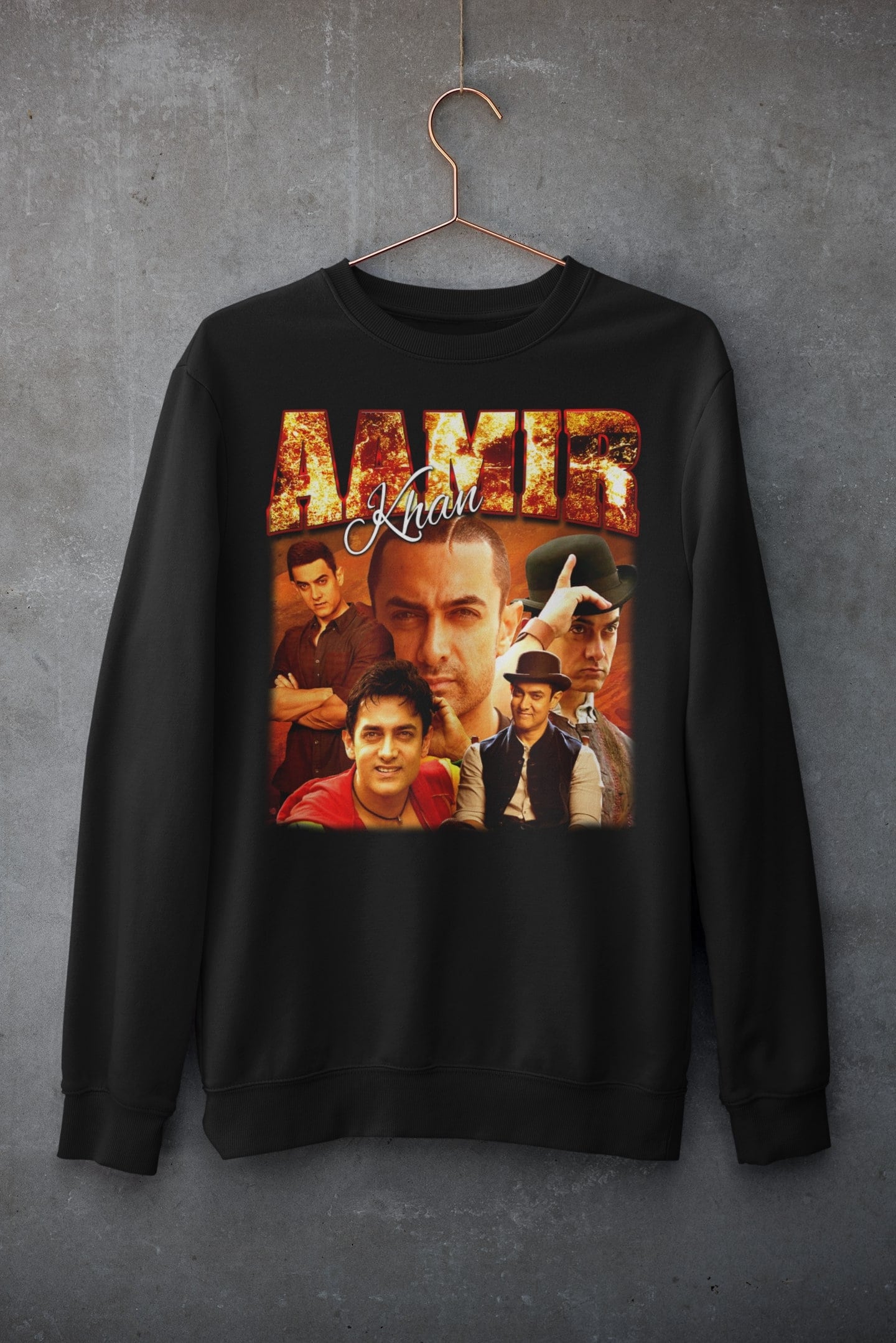 Aamir Khan Homage Unisex Tshirt Gift