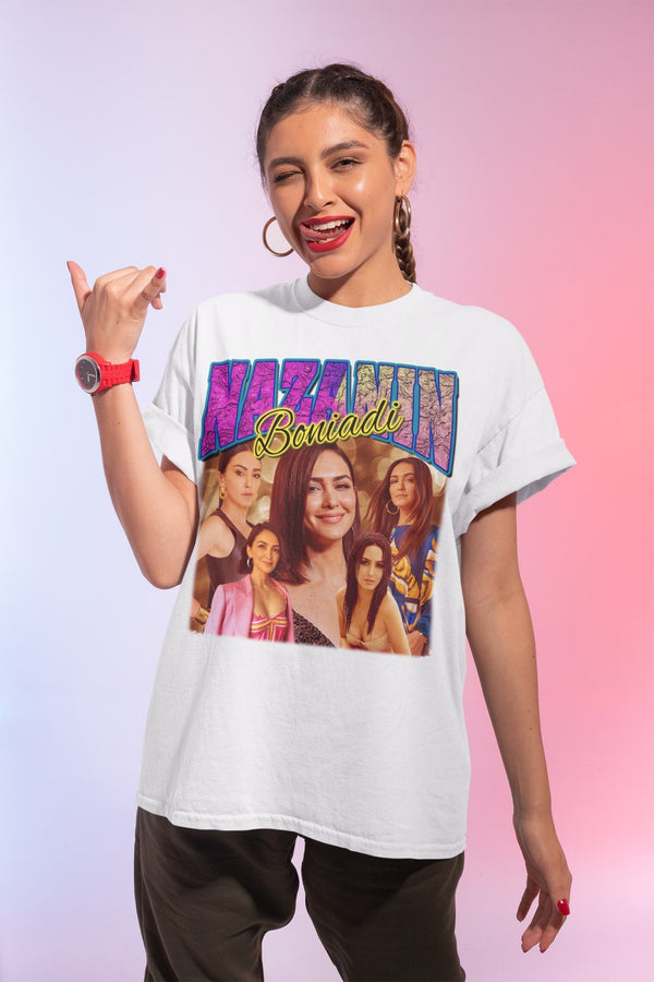 Nazanin Boniadi Unisex Vintage Tshirt