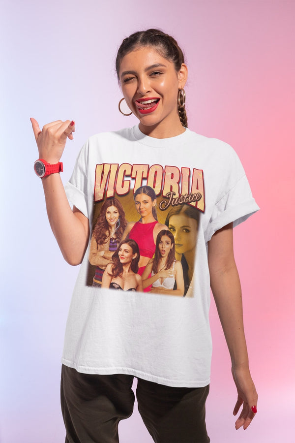 Victoria Justice American Tshirt