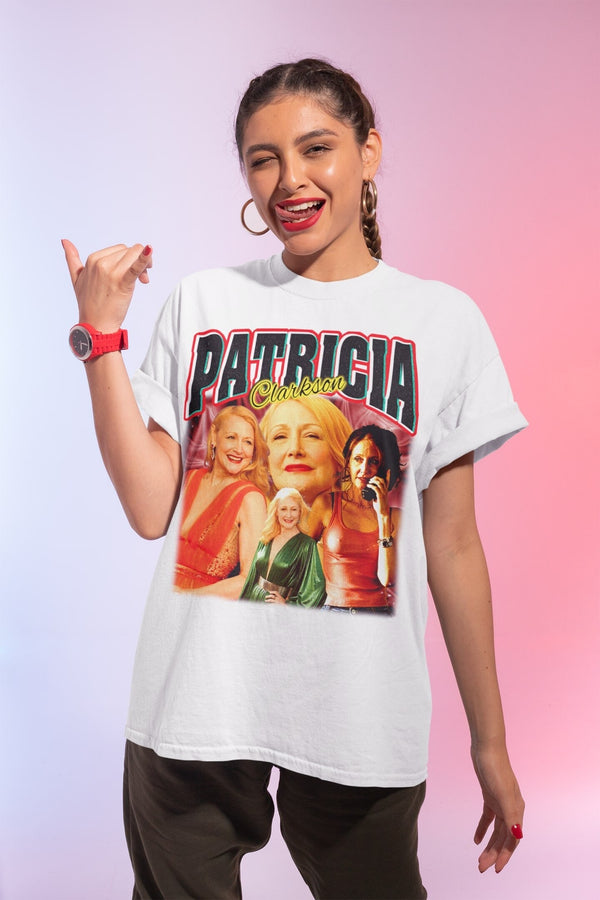 Patricia Clarkson, Unisex Vintage Tshirt