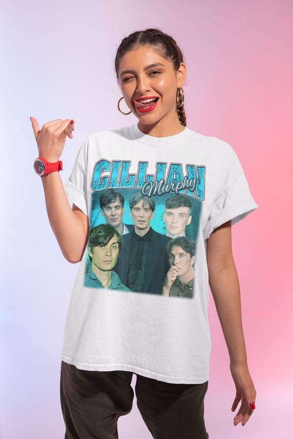 Cillian Murphy Vintage Retro 90s Unisex T-shirt
